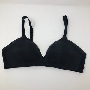 Wacoal Ultimate Side Smoother Wire Free T-Shirt Bra Size 38B Black